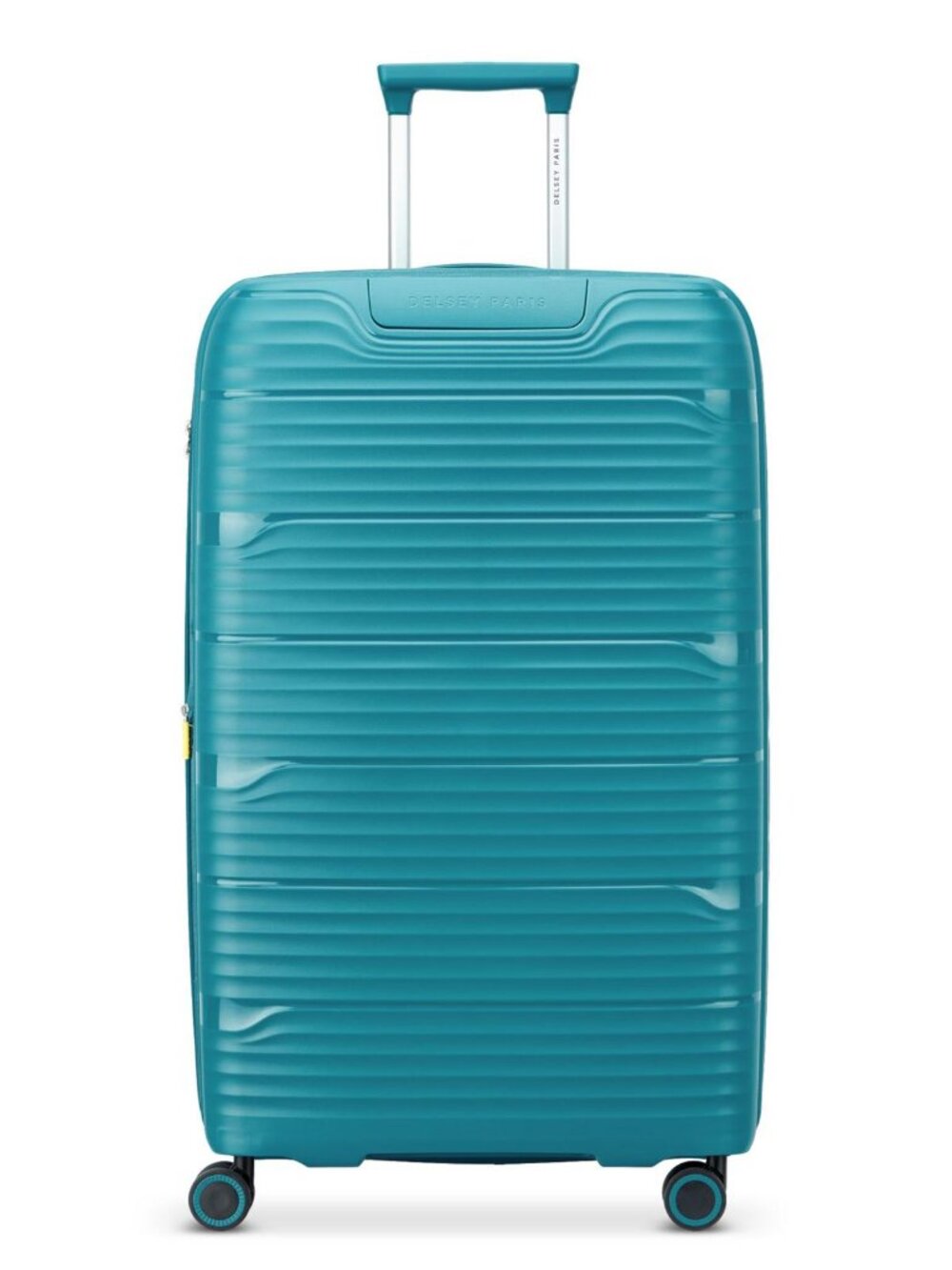 Delsey Paris Dune Hardside Spinner Suitcase Luggage Teal Blue 31" Large Check In - Picture 11 of 12